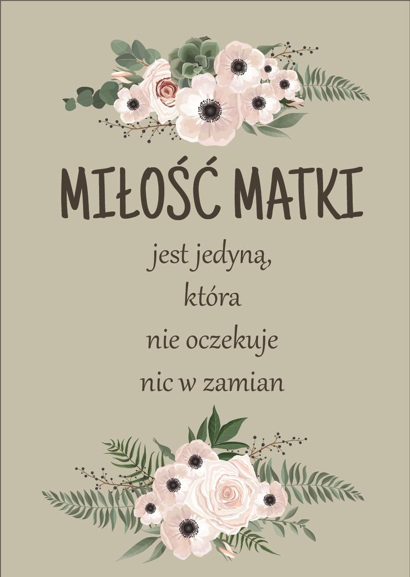 Bezwarunkowa miłość matki