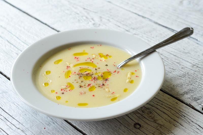 Kremowa zupa ze szparagów