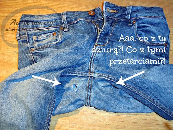 Naprawa odzieży jeansowej