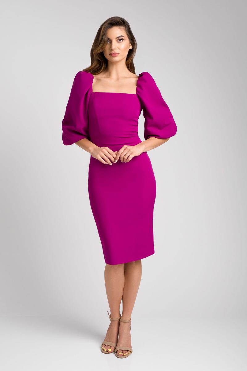 Zdobienia paznokci fuksja