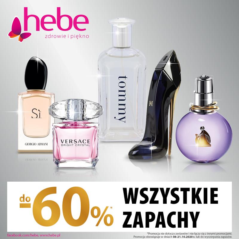 Zobacz, do kiedy trwa wyjątkowa promocja na perfumy w Hebe!