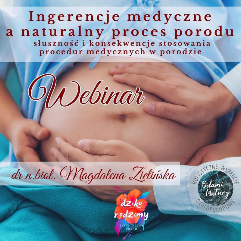 Informacje o webinarach porodowych