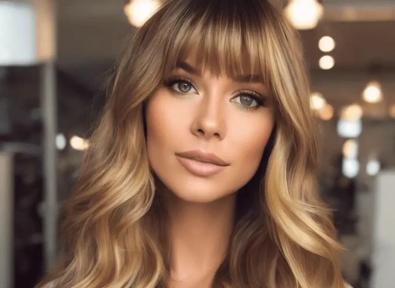 Trendy w grzywkach i fryzurach