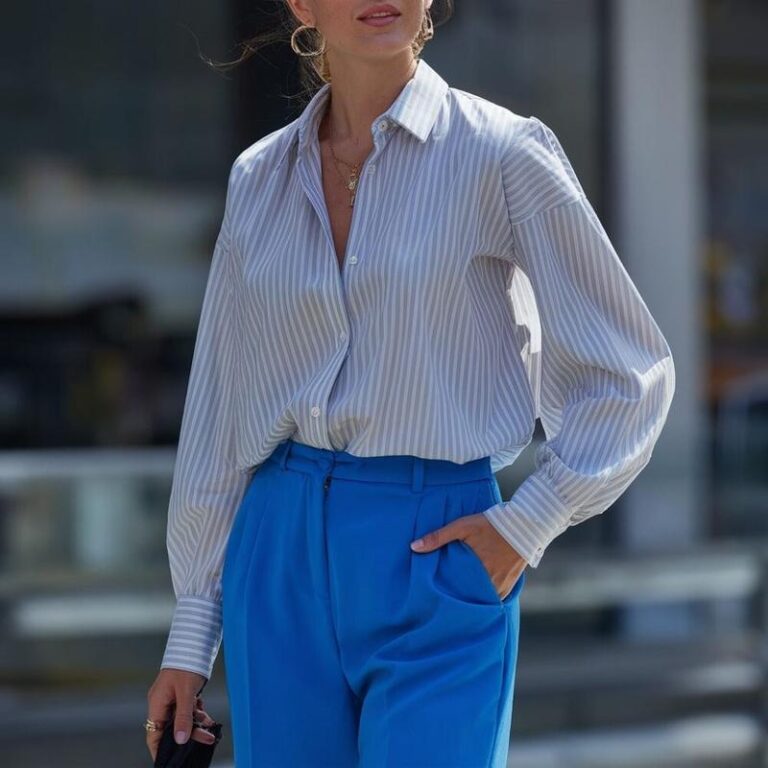 Stylowe połączenia: jaka koszula do granatowych i niebieskich spodni? Kilka inspiracji!