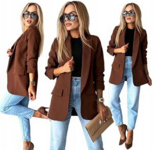 Jak stylowo nosić długą marynarkę damską i tworzyć modne stylizacje?